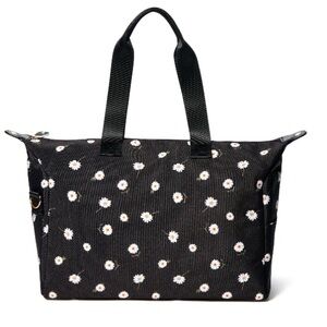 Alice + Olivia Daisy floral weekender travel duffel tote bag